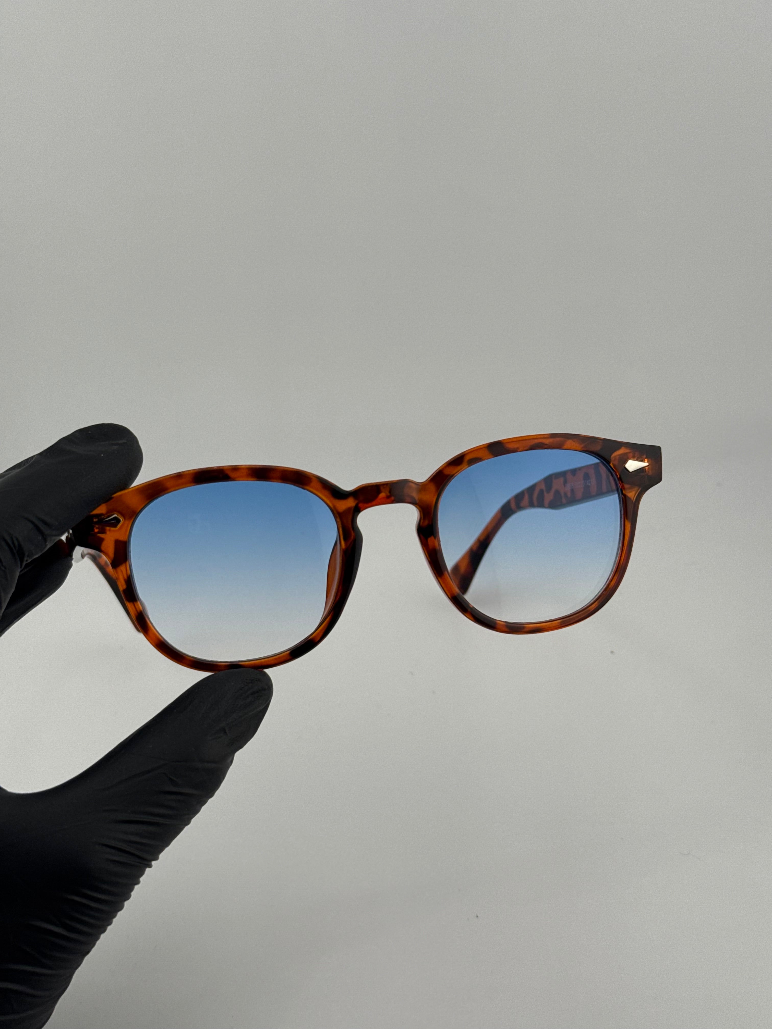 Moscou léopard dégradé bleu