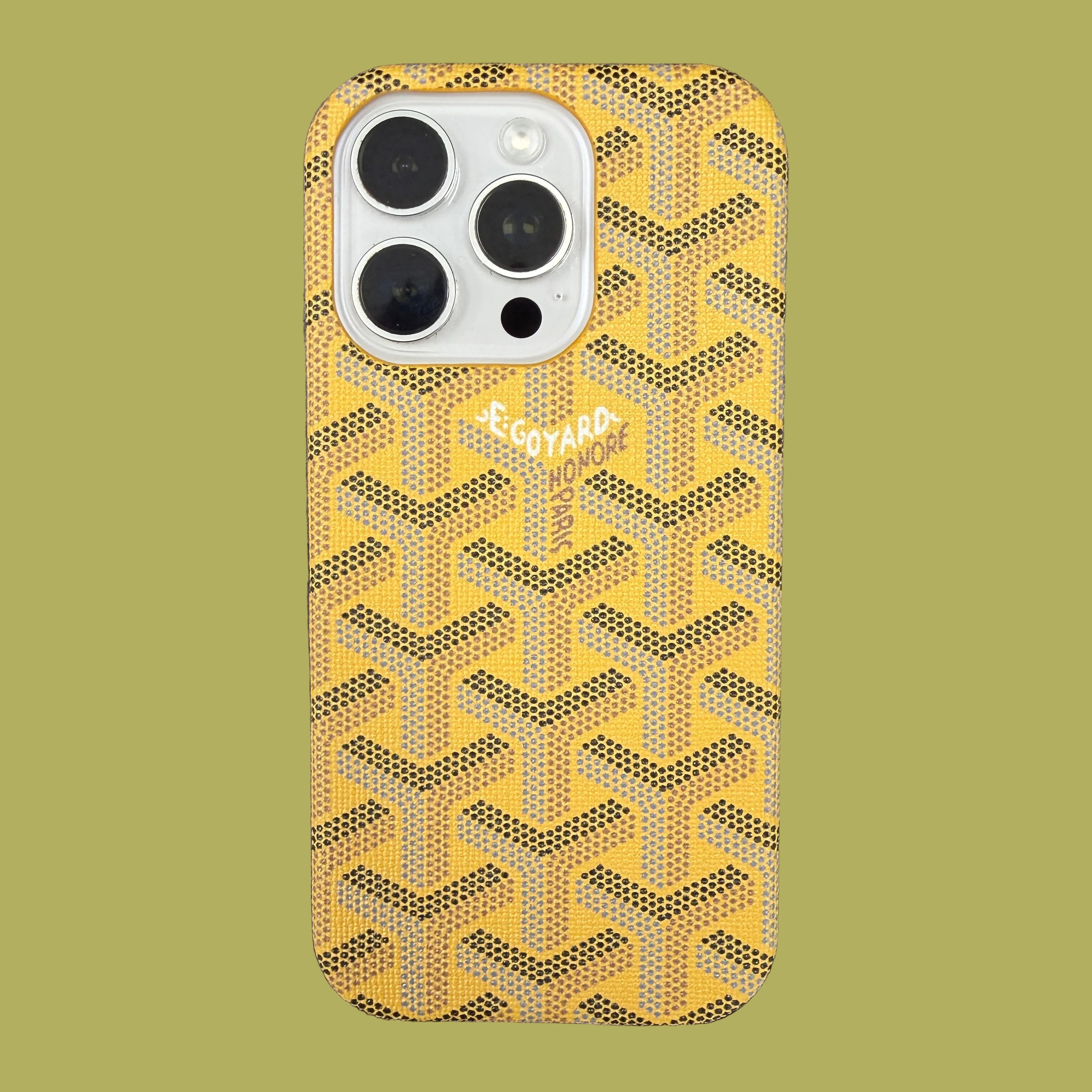 Coque Luxe jaune