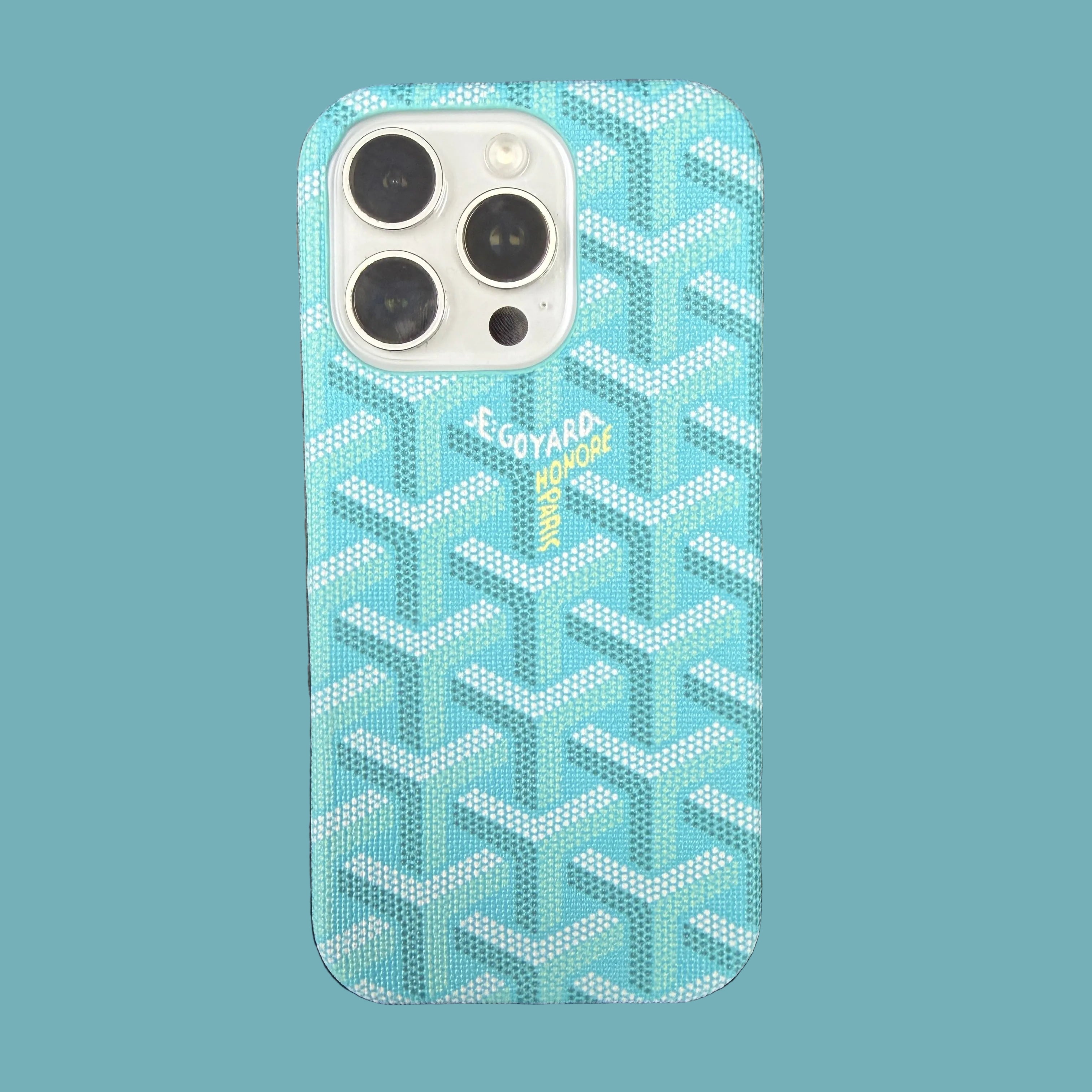 Coque Luxe bleu turquoise