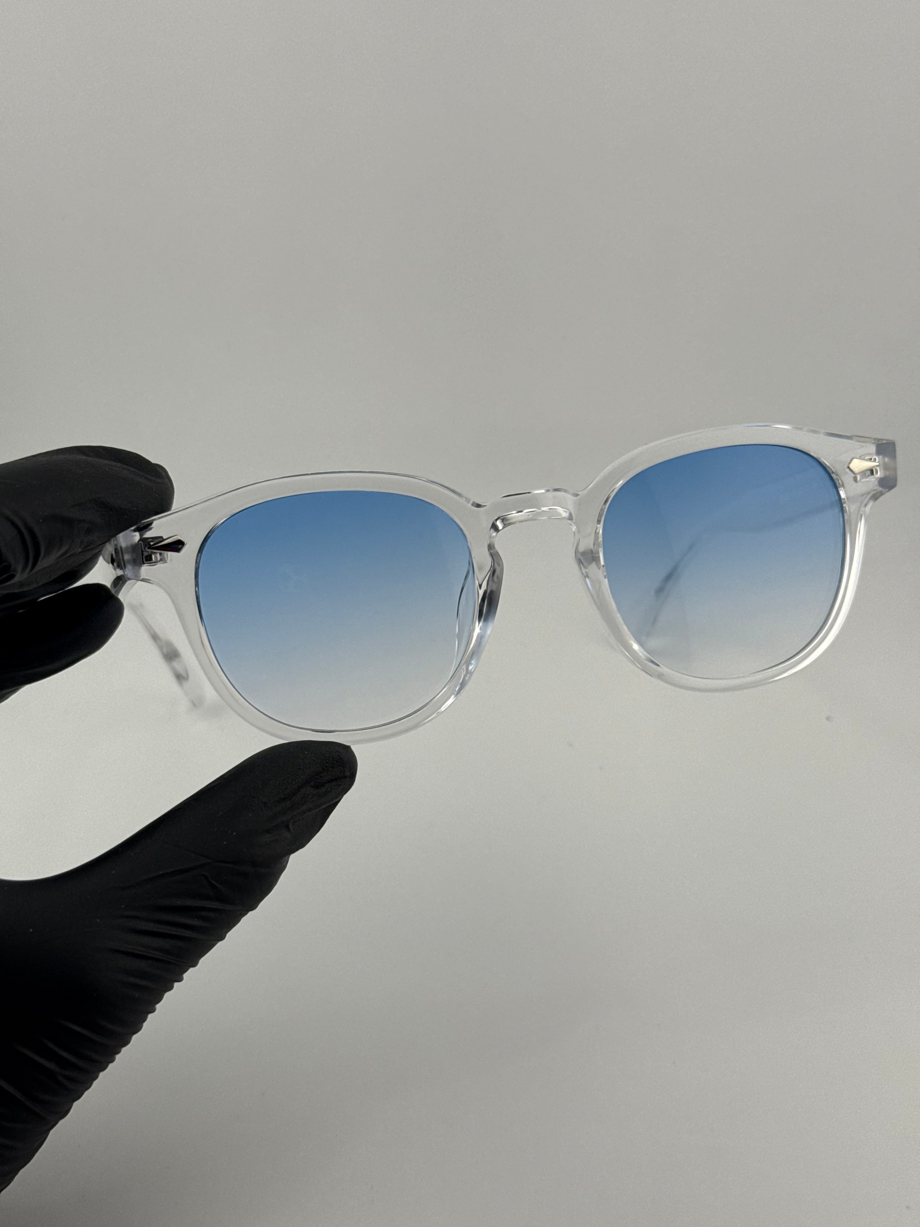 Moscou transparente dégradé bleu