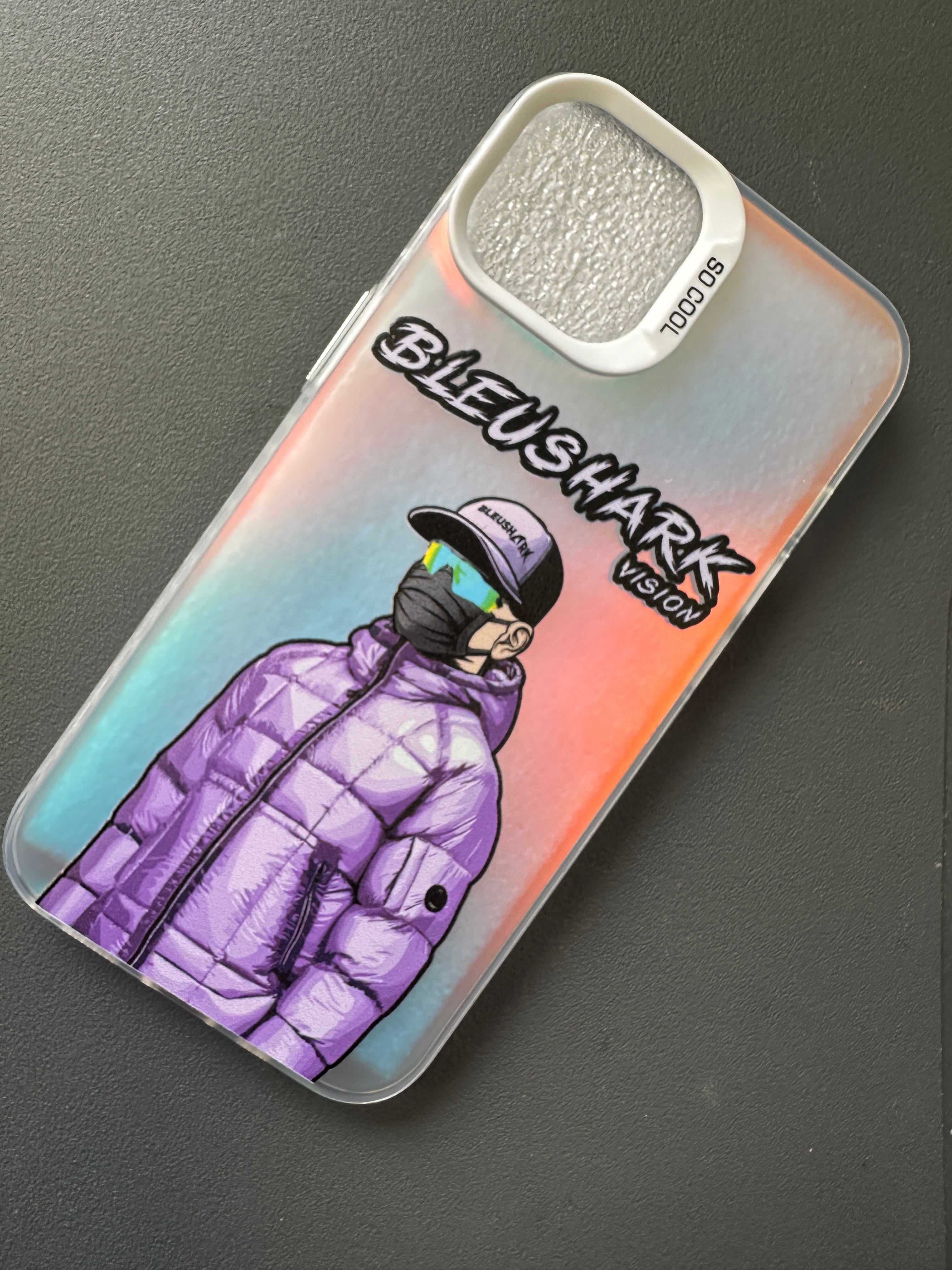 Coque Bleushark multicolore/violet