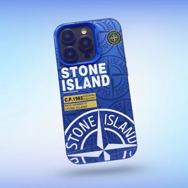 Coque stone bleu