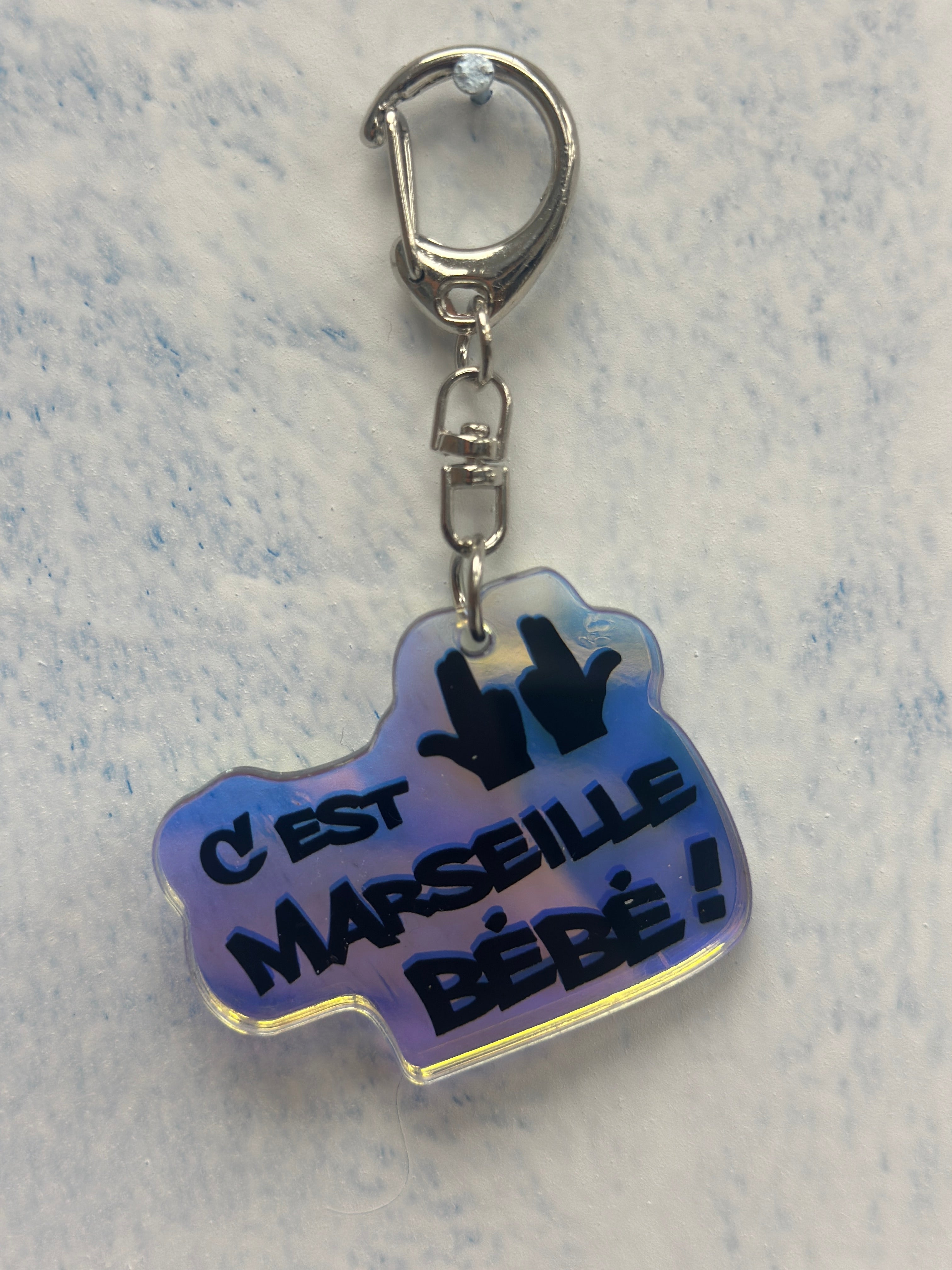 Porte clé multicolore 3