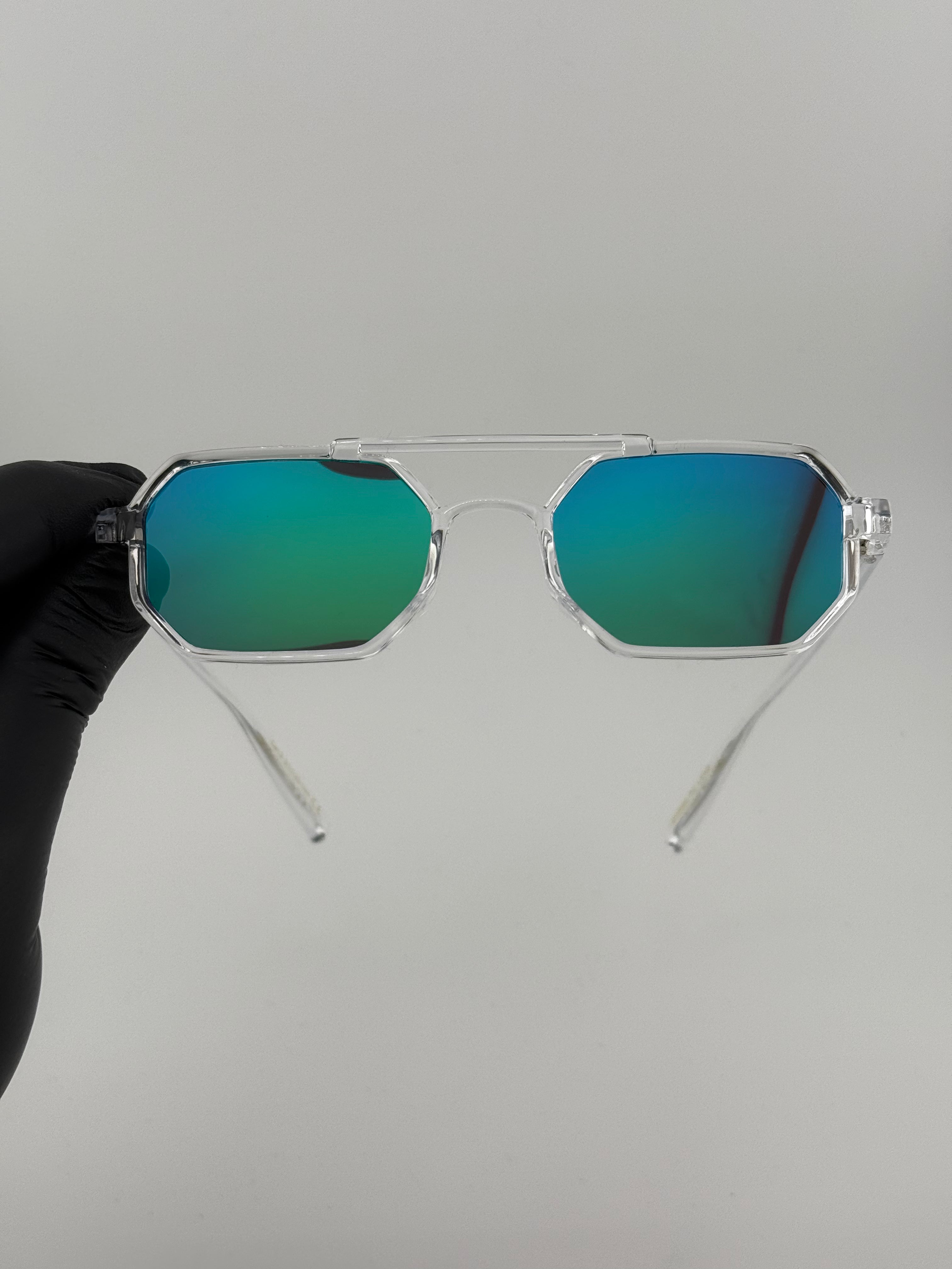 Phuket miroir vert/bleu