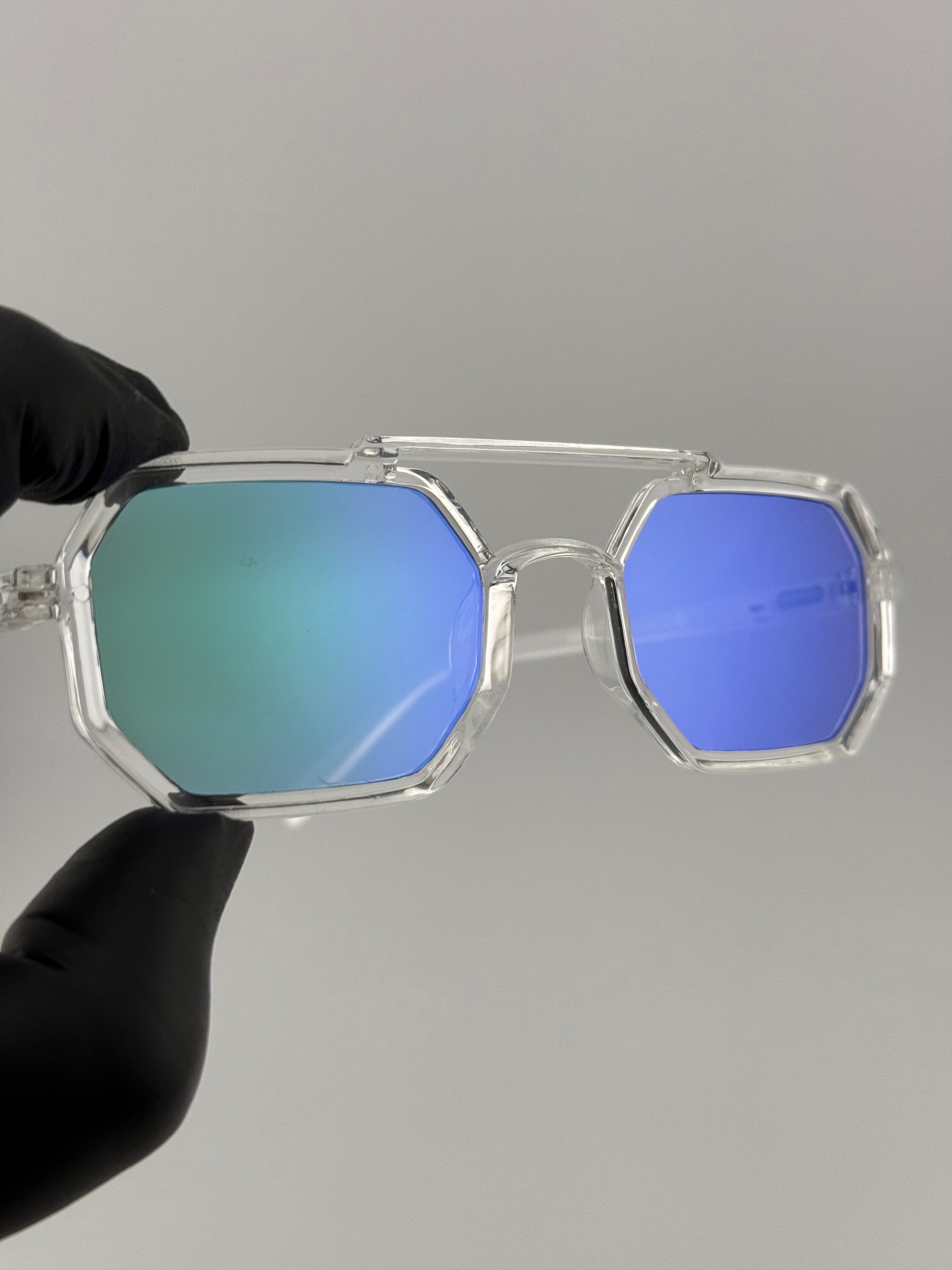 Bali miroir vert/bleu