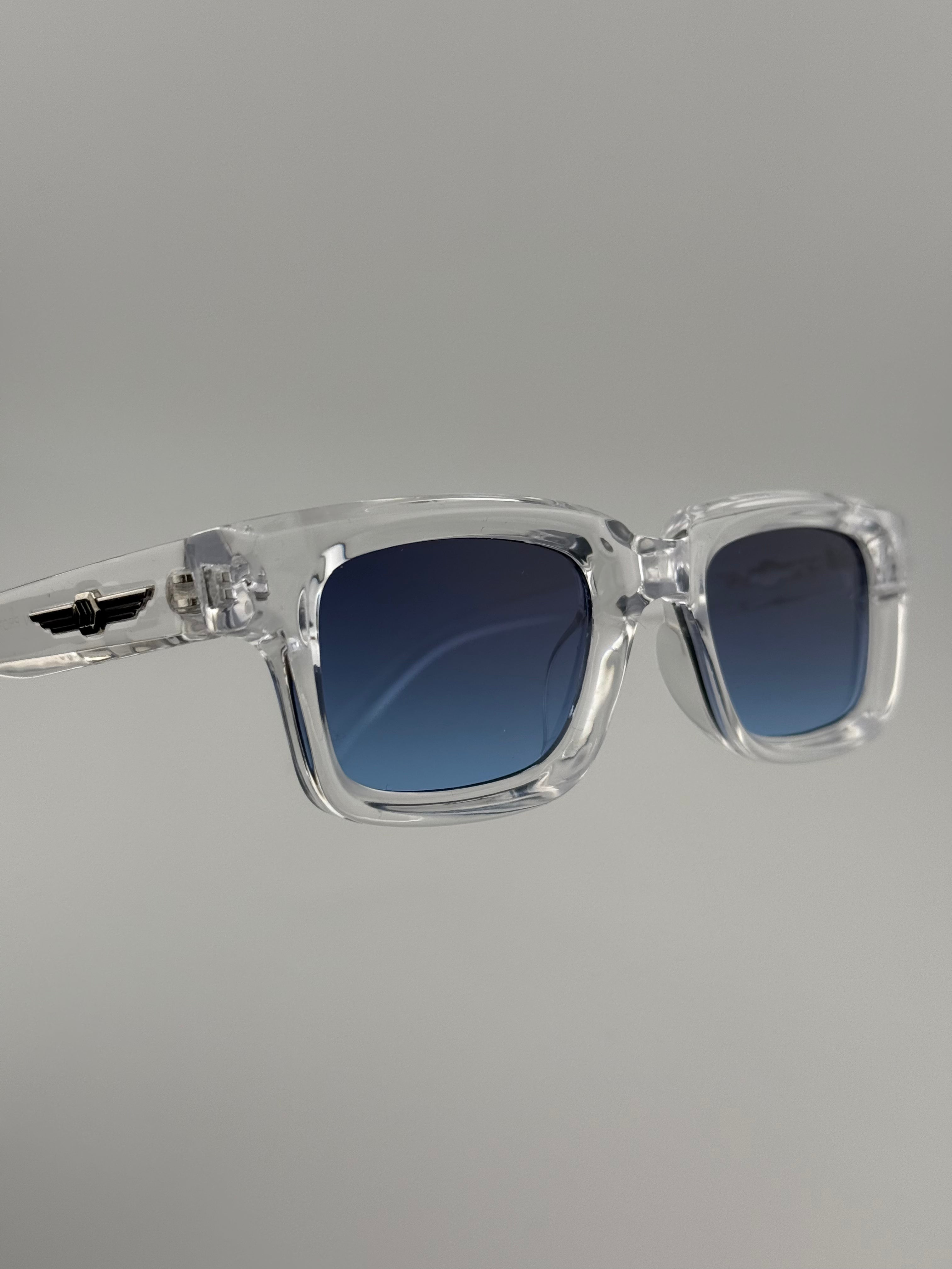 Marrakech dégradé bleu