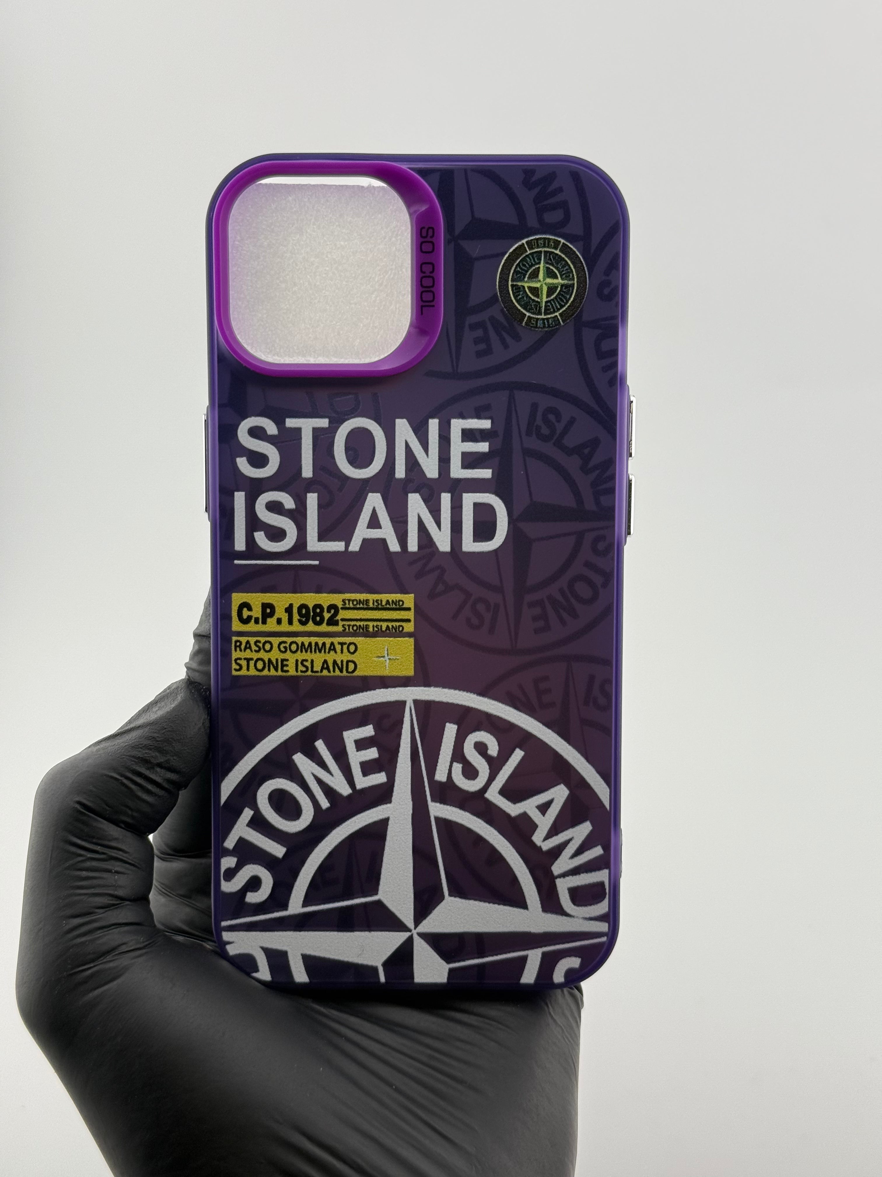 Coque stone violette