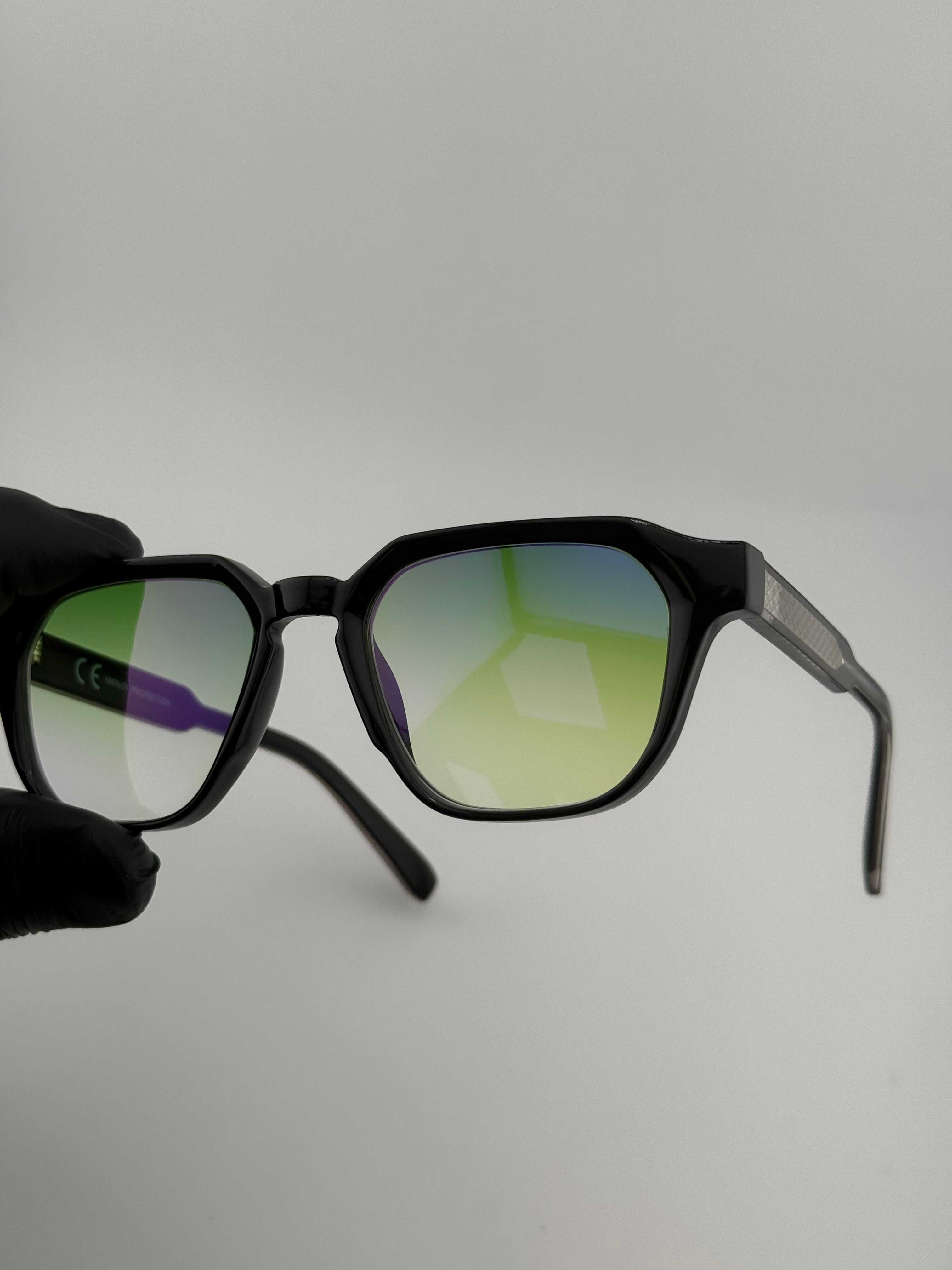 Prado noir exclusive miroir (violet/vert)