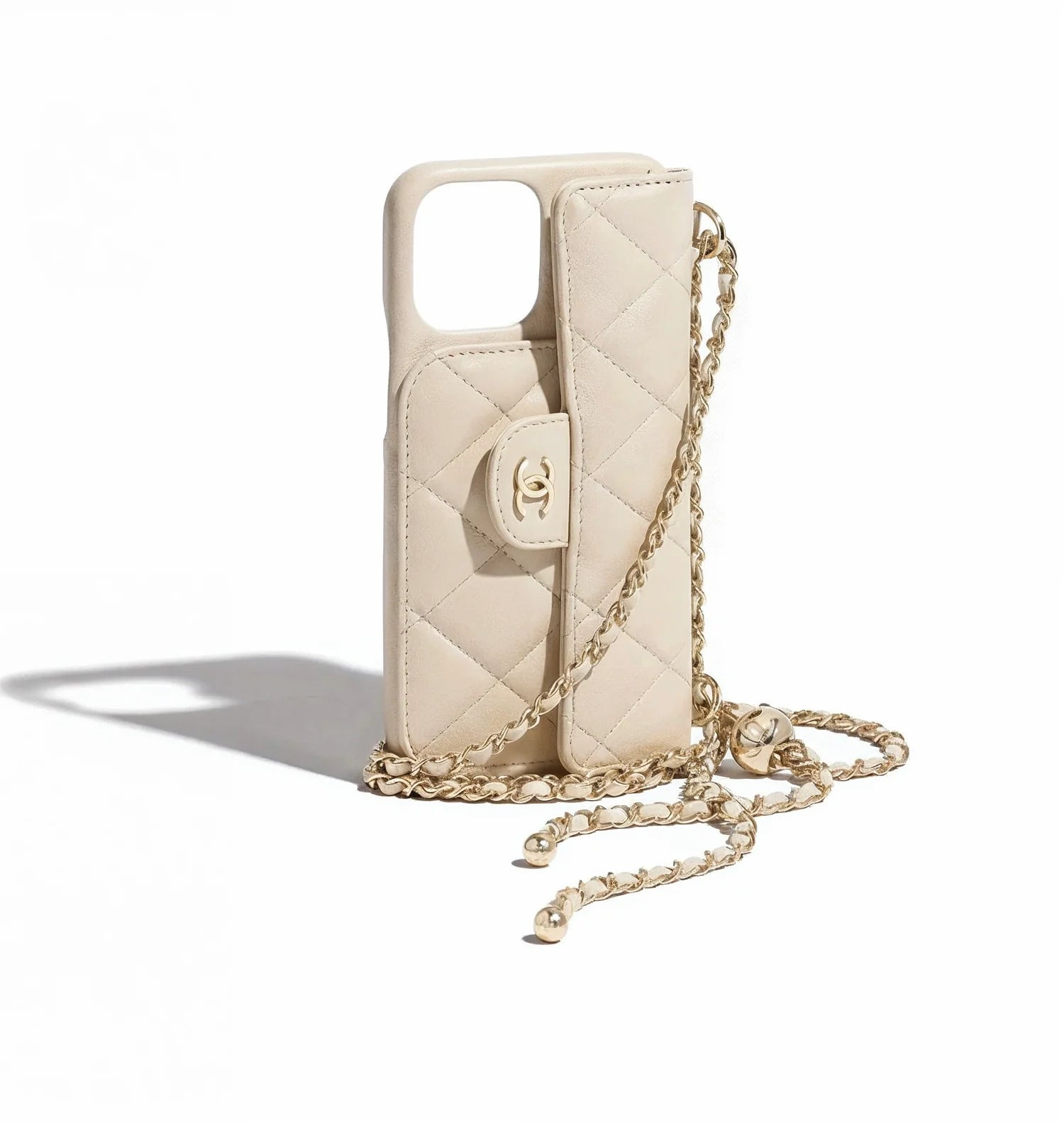 Coque luxe beige