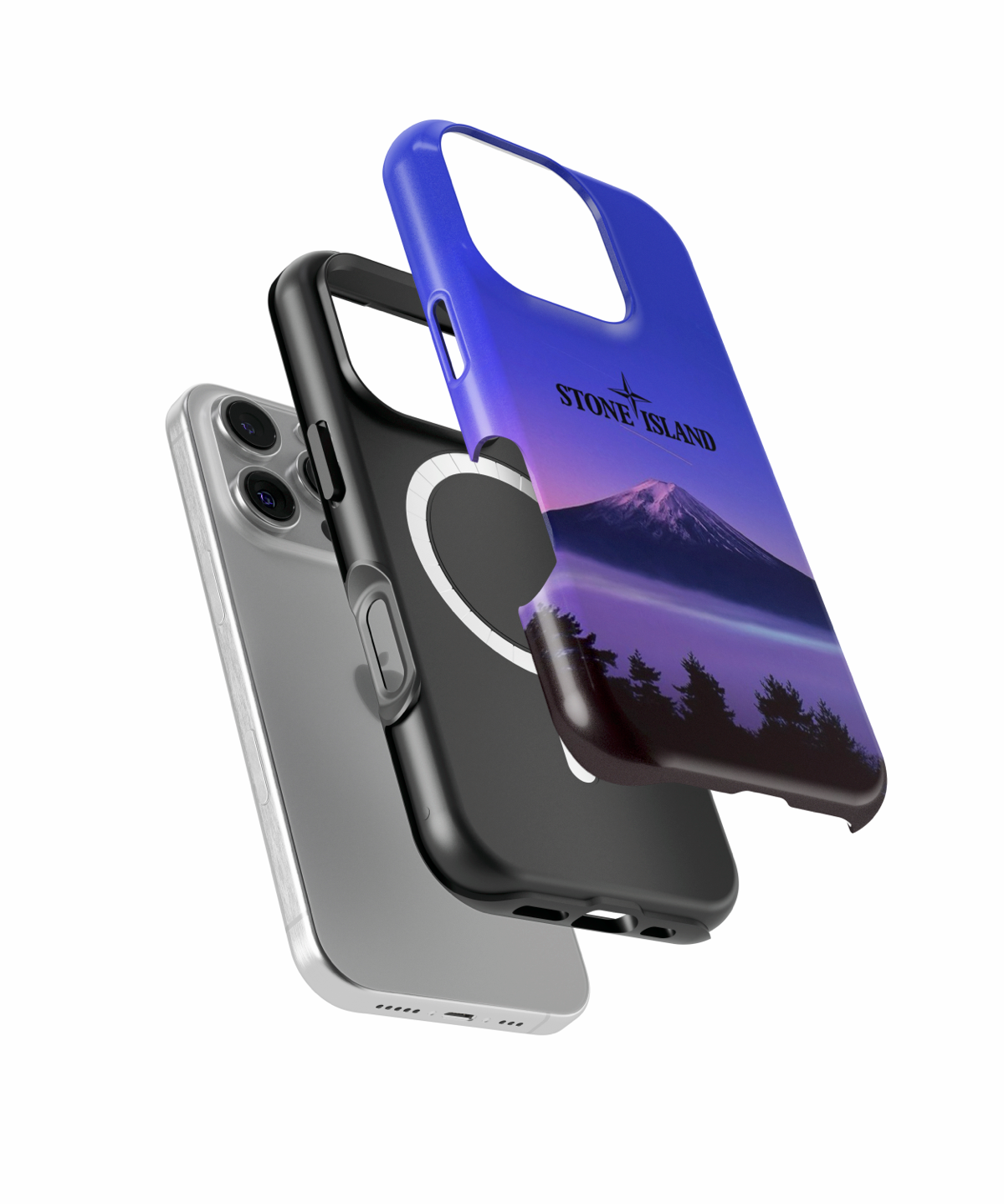 Coque stone violette