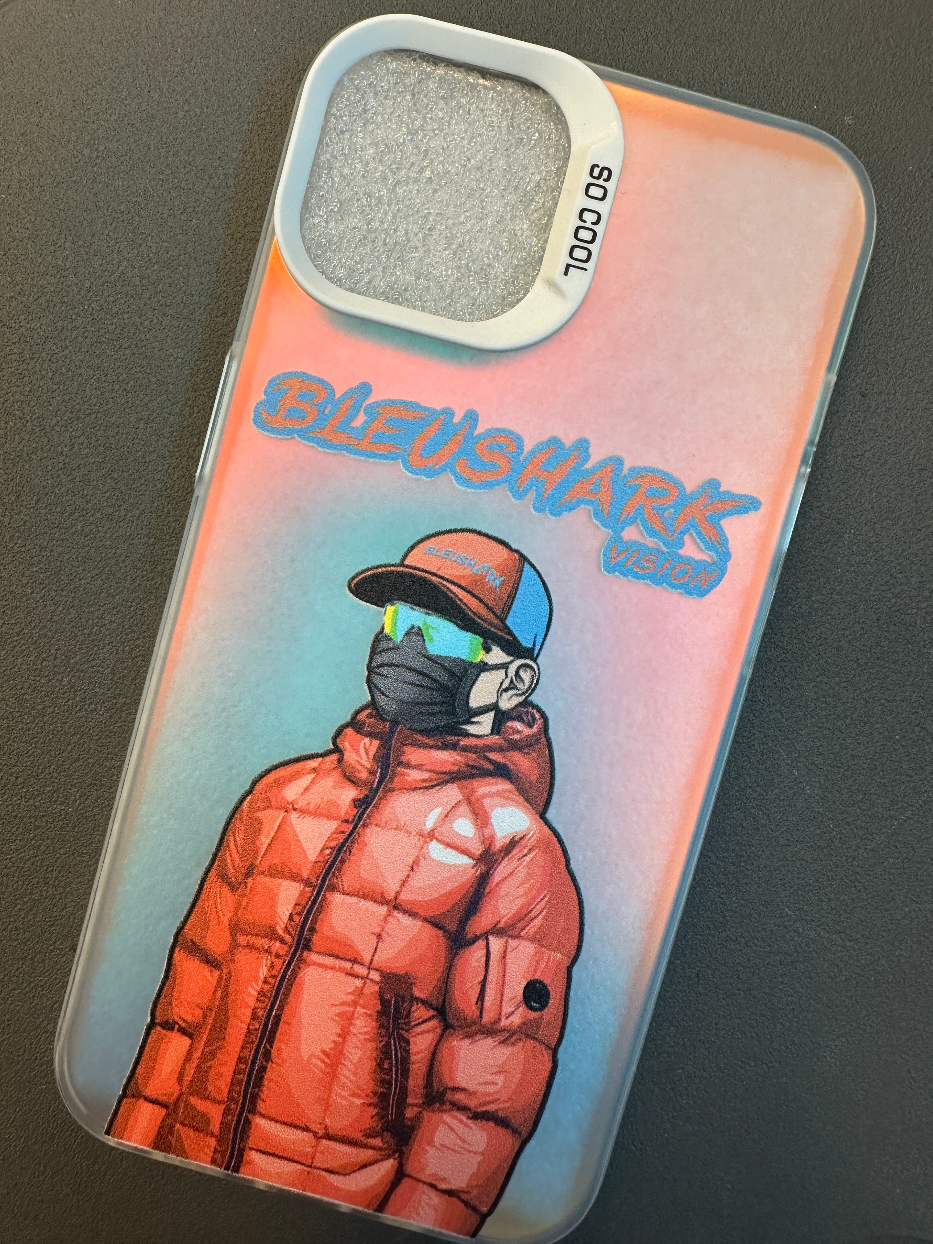 Coque Bleushark orange