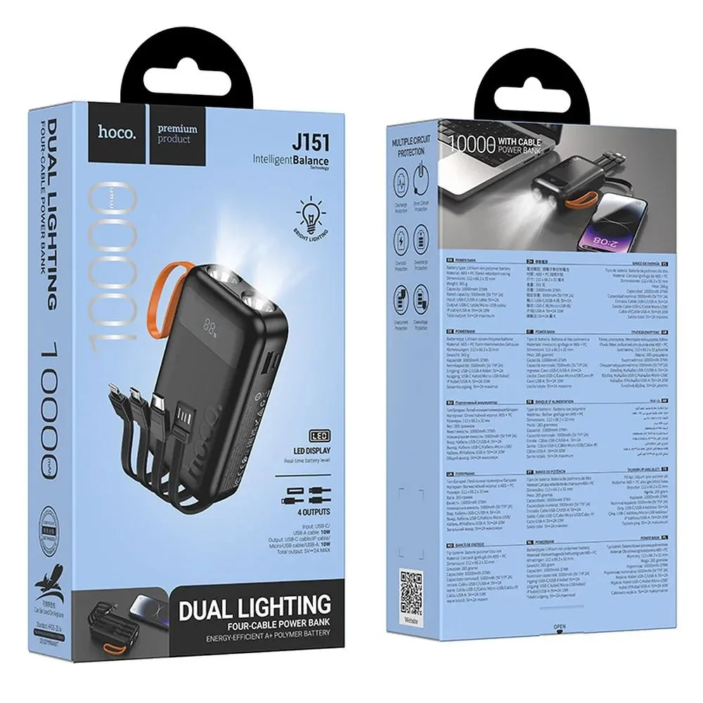 Batterie externe + lampe