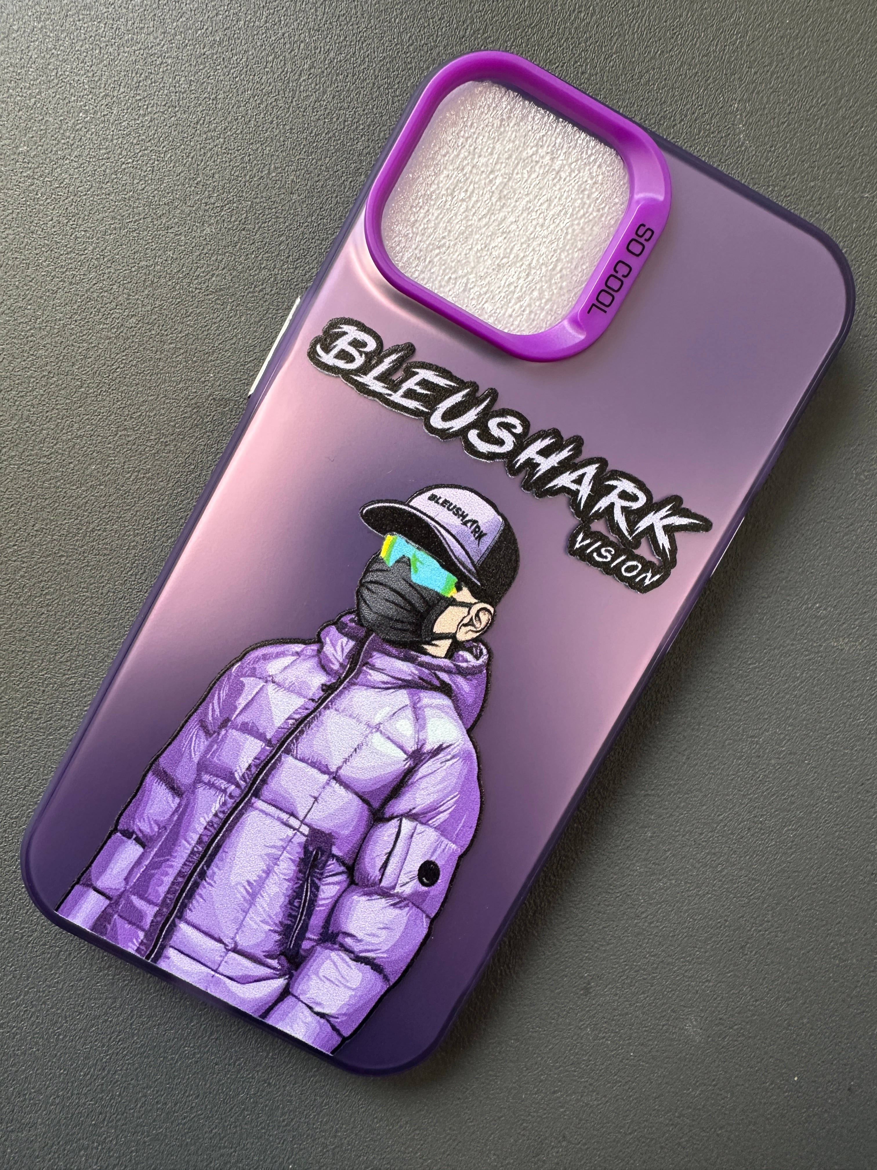 Coque Bleushark violet