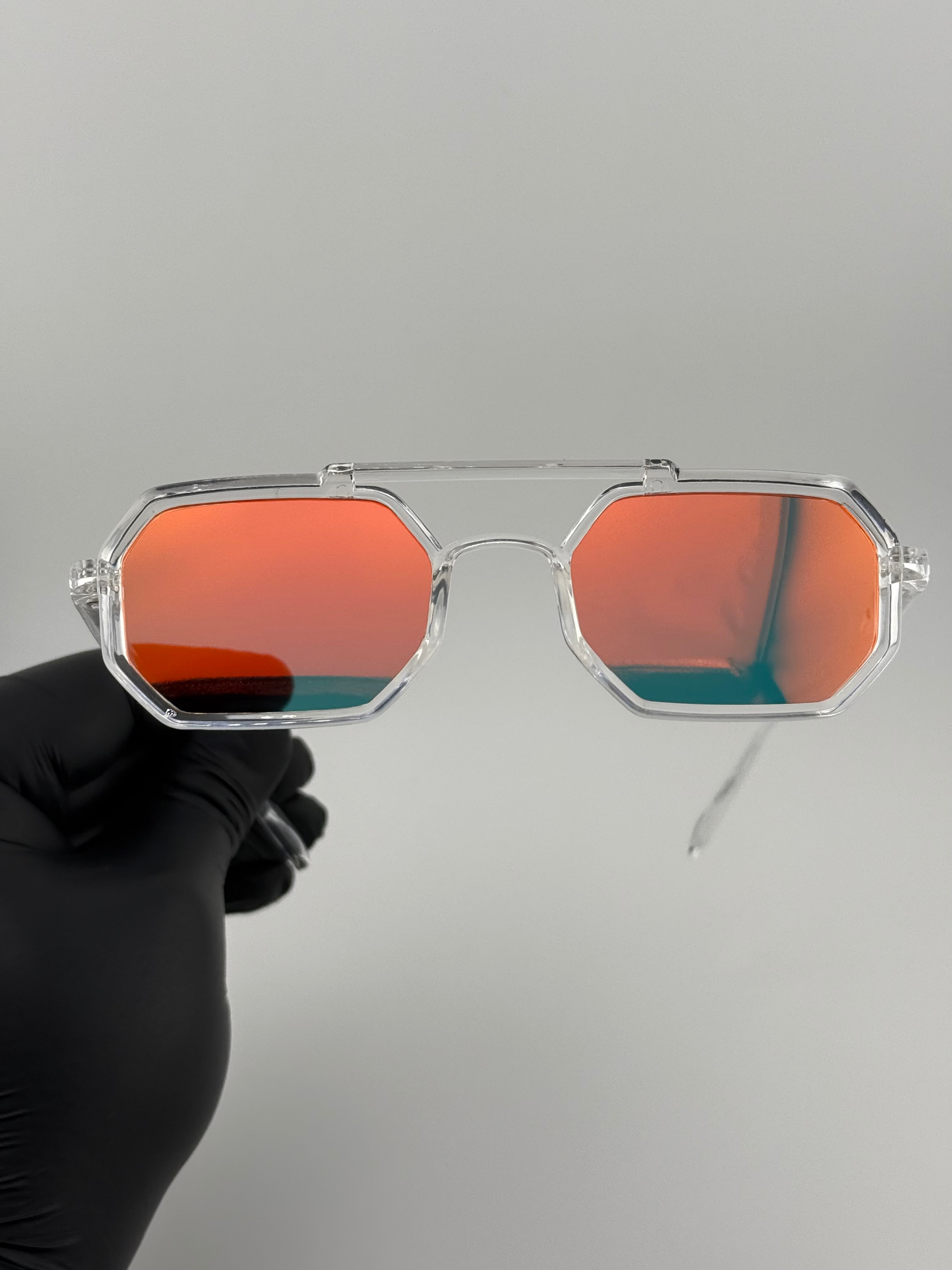 Bleushark  miroir orange
