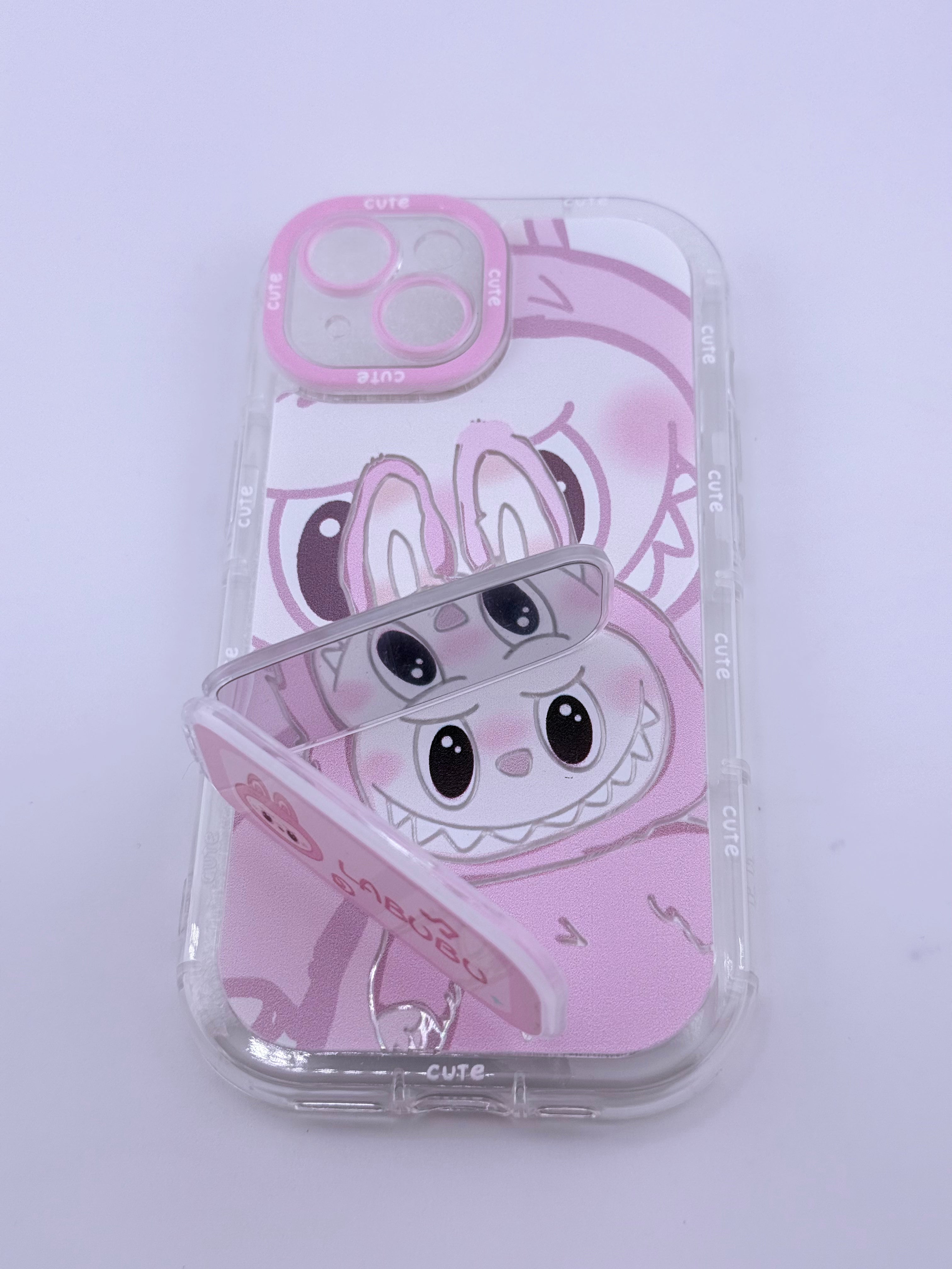 Coque Labubu avec son petit miroir