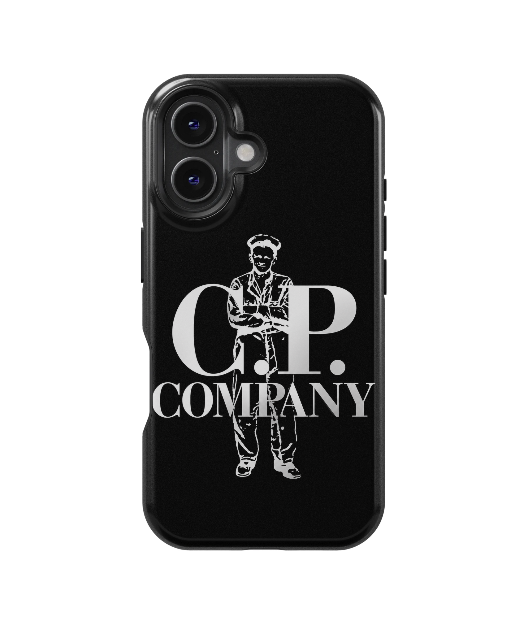 Coque personnalisée bonhomme noir