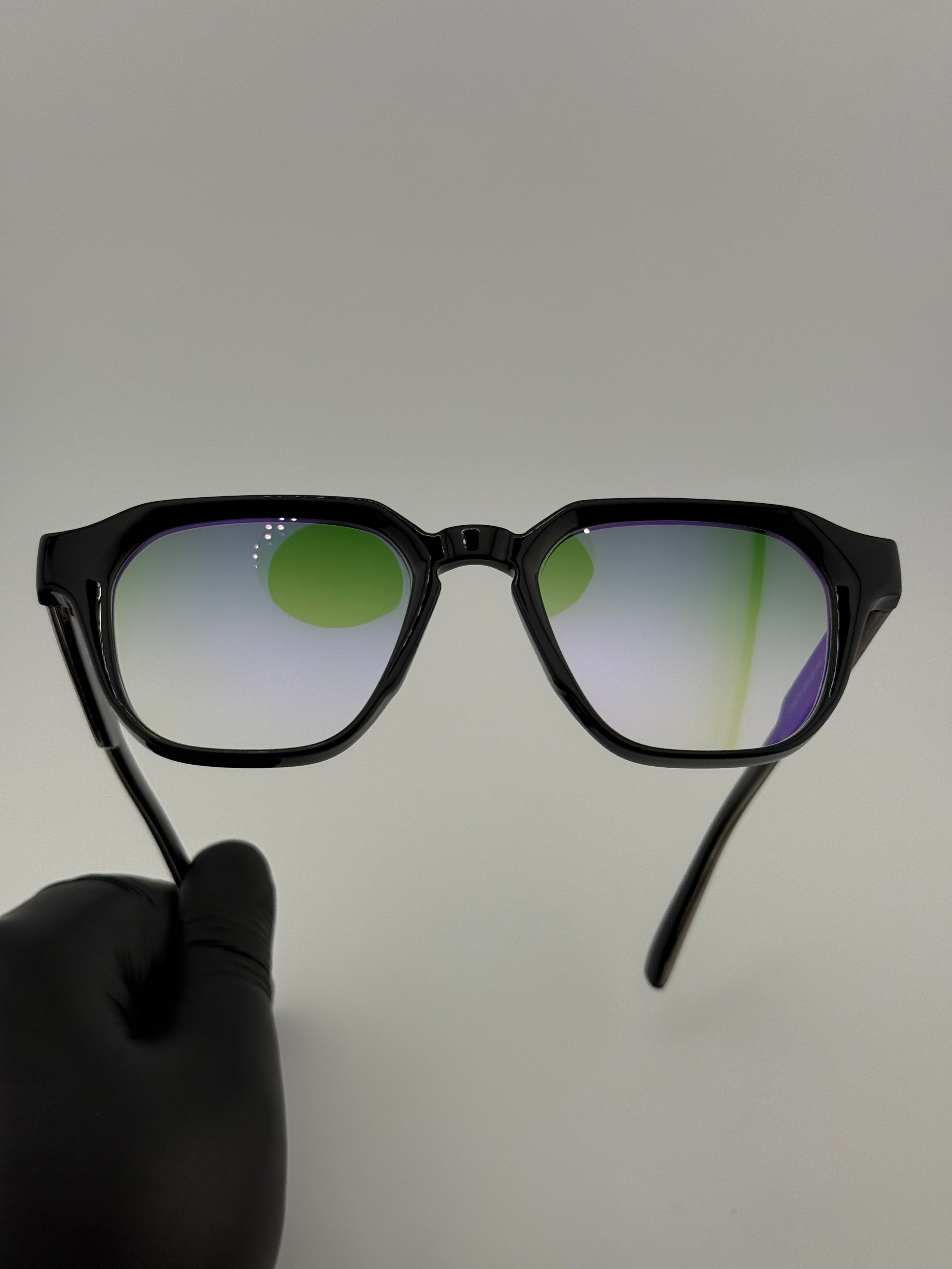 Prado noir exclusive miroir (violet/vert)