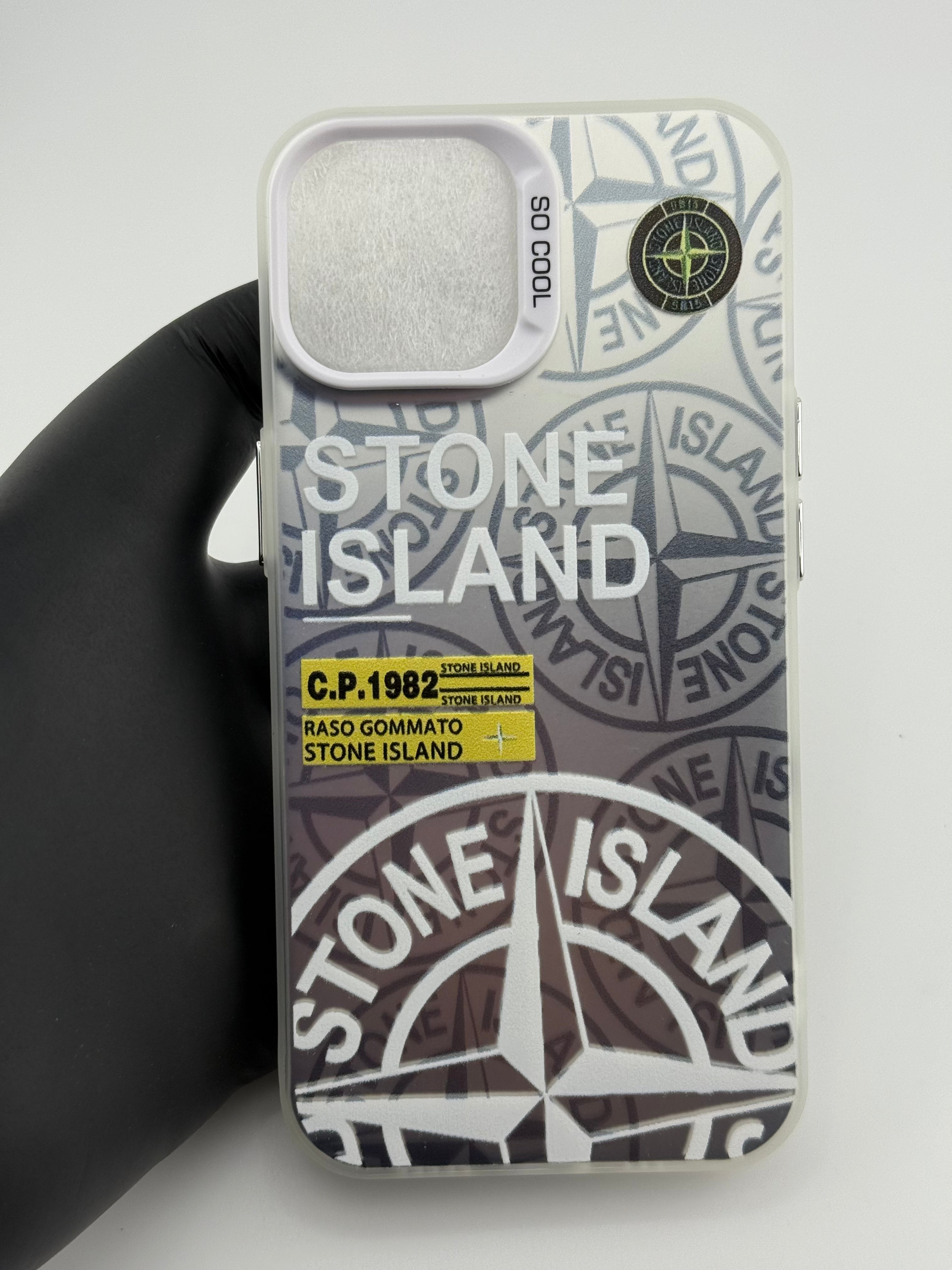 Coque stone blanche