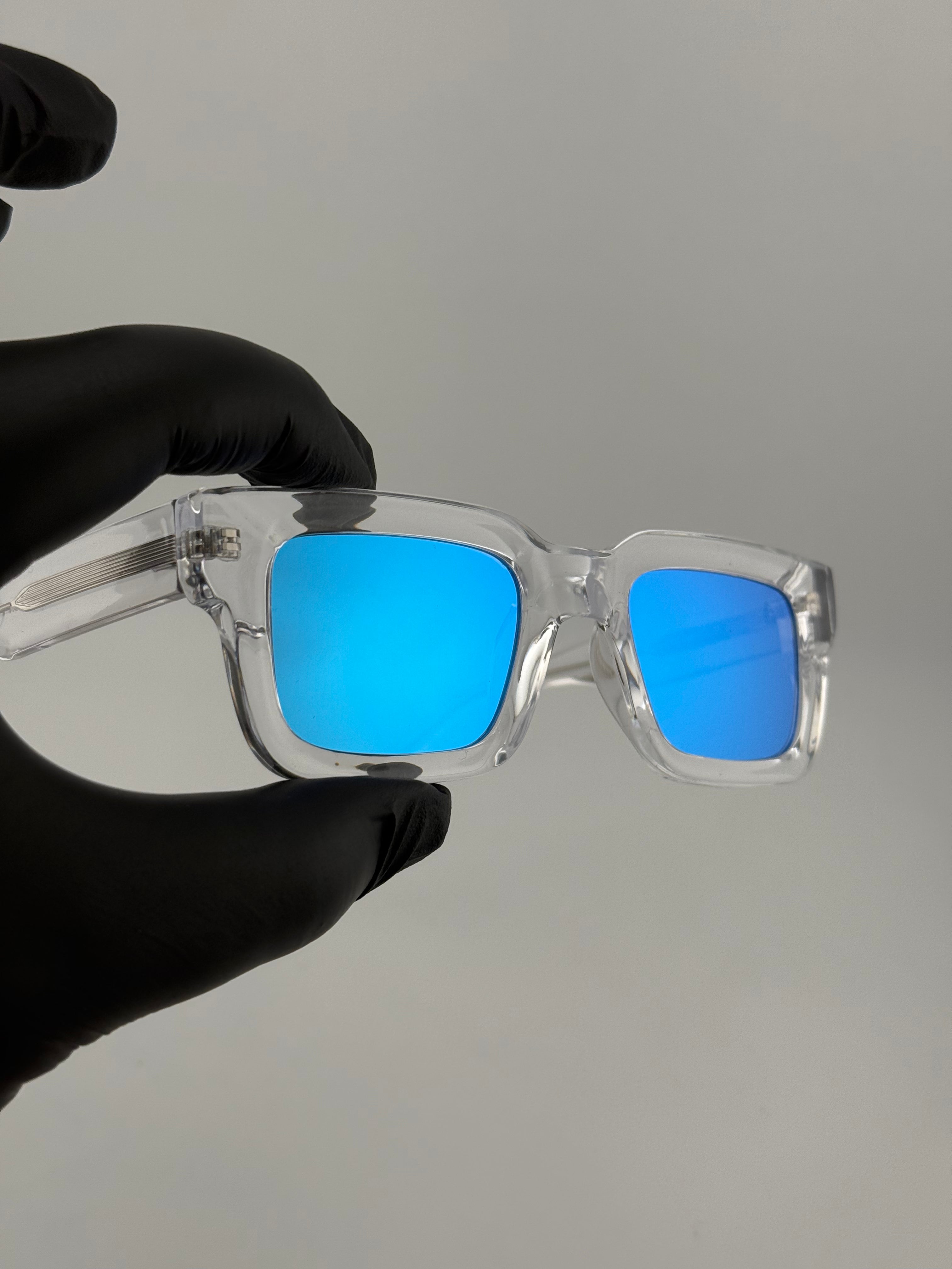 Napoli miroir bleu