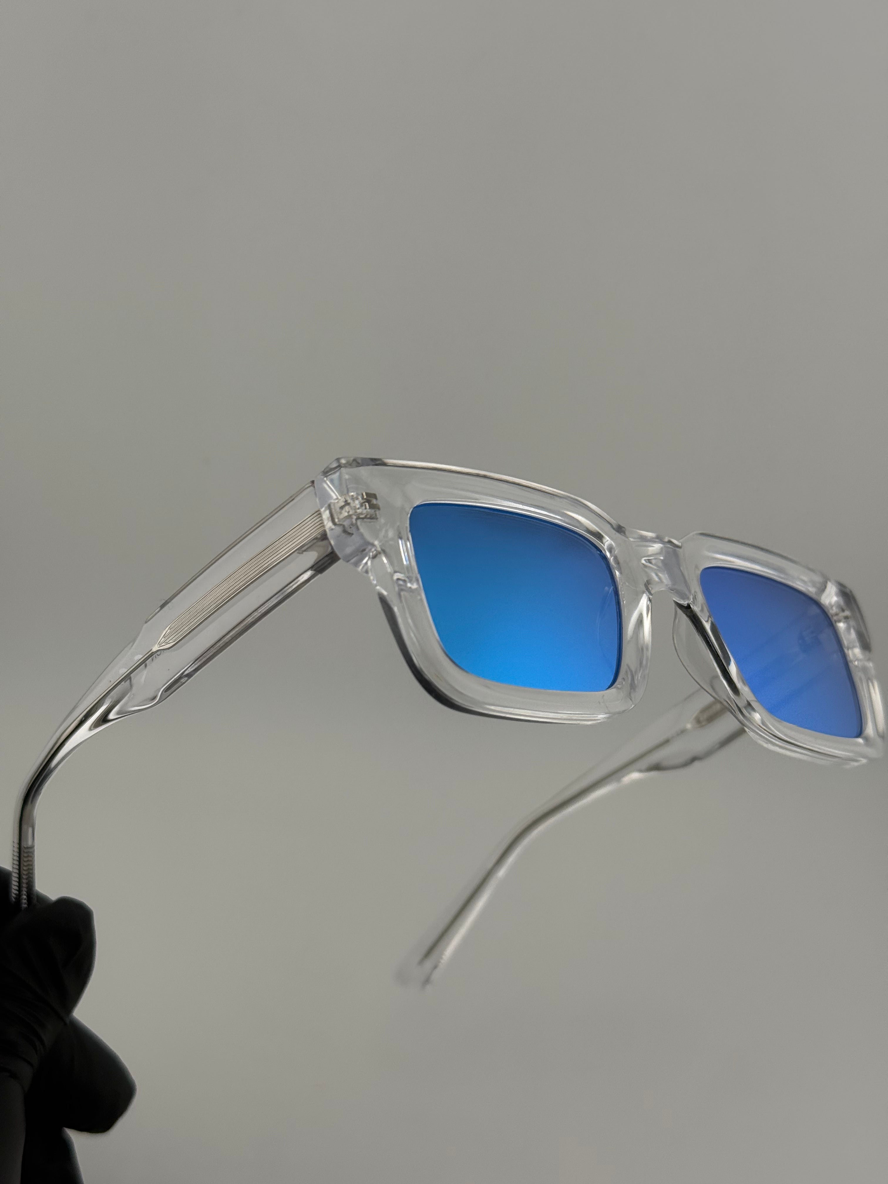 Napoli miroir bleu