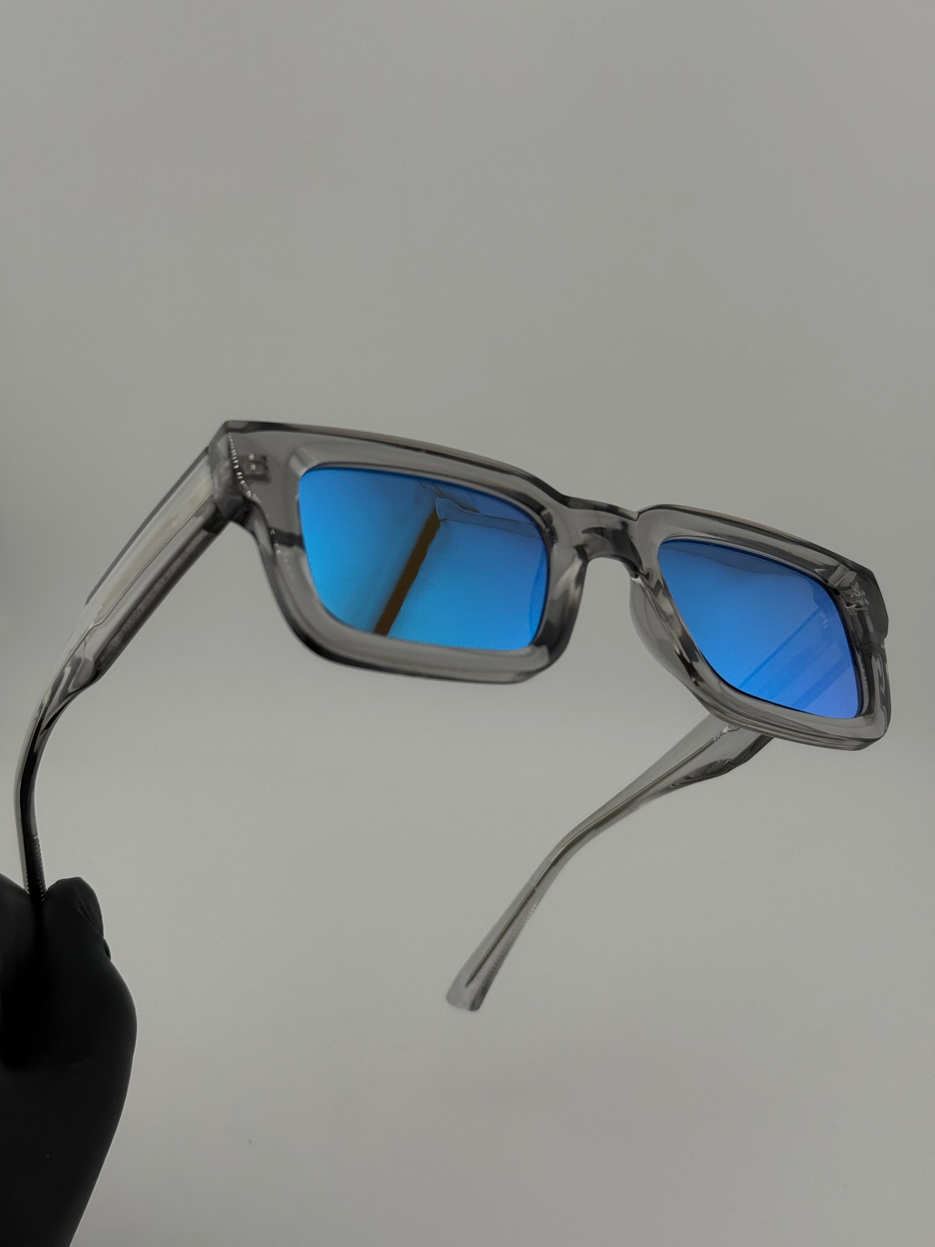 Napoli grey miroir bleu