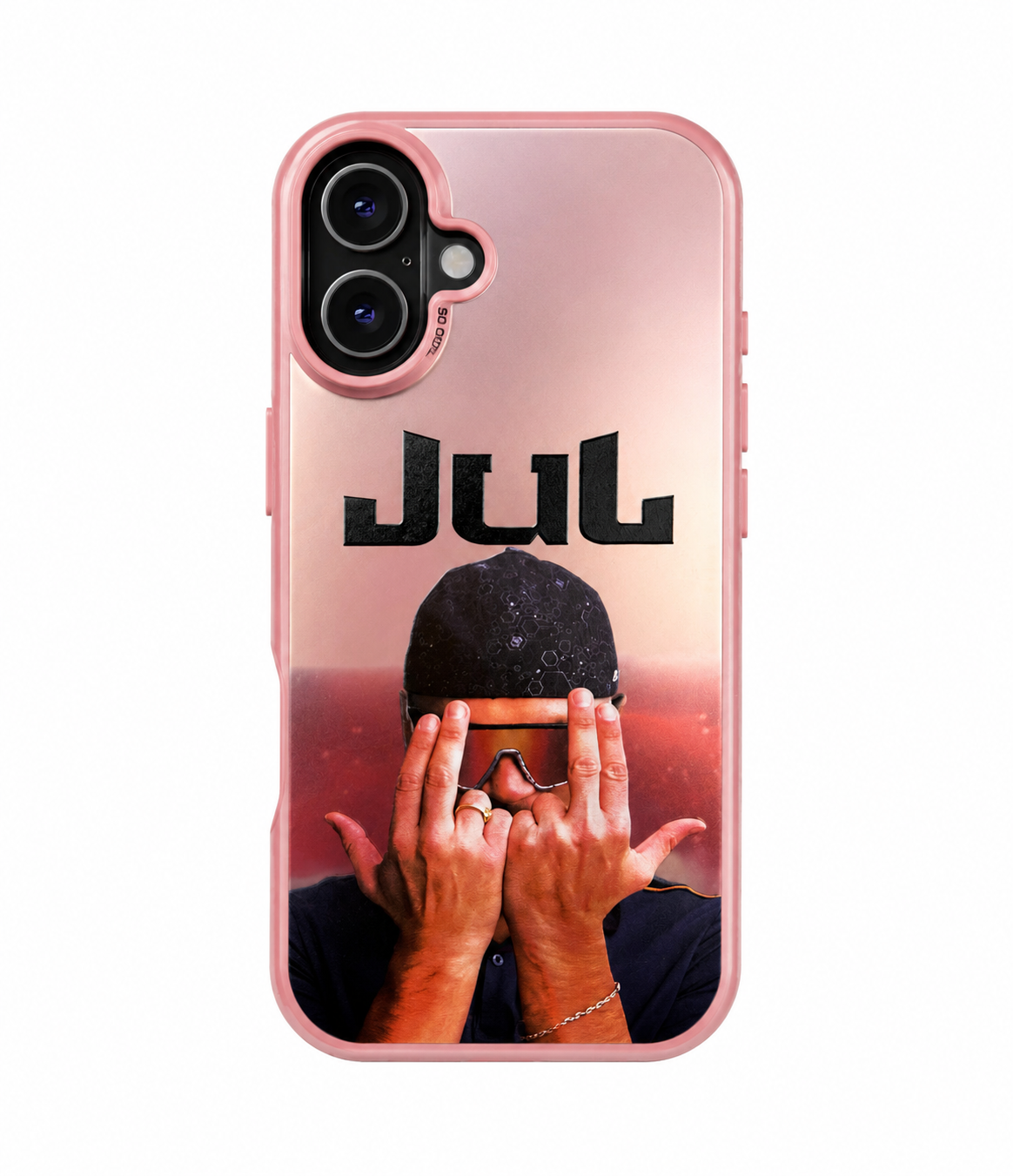 Coque le j rose