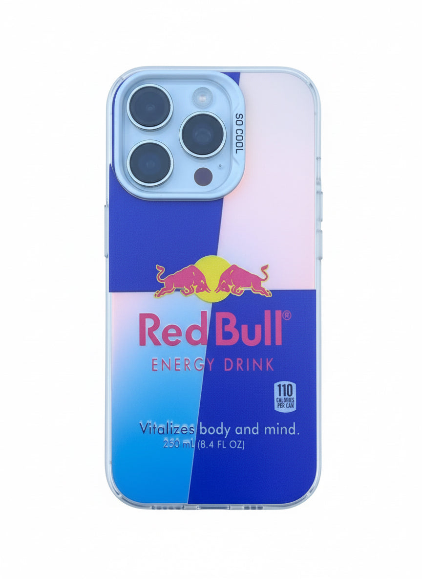Coque redbull multicolore