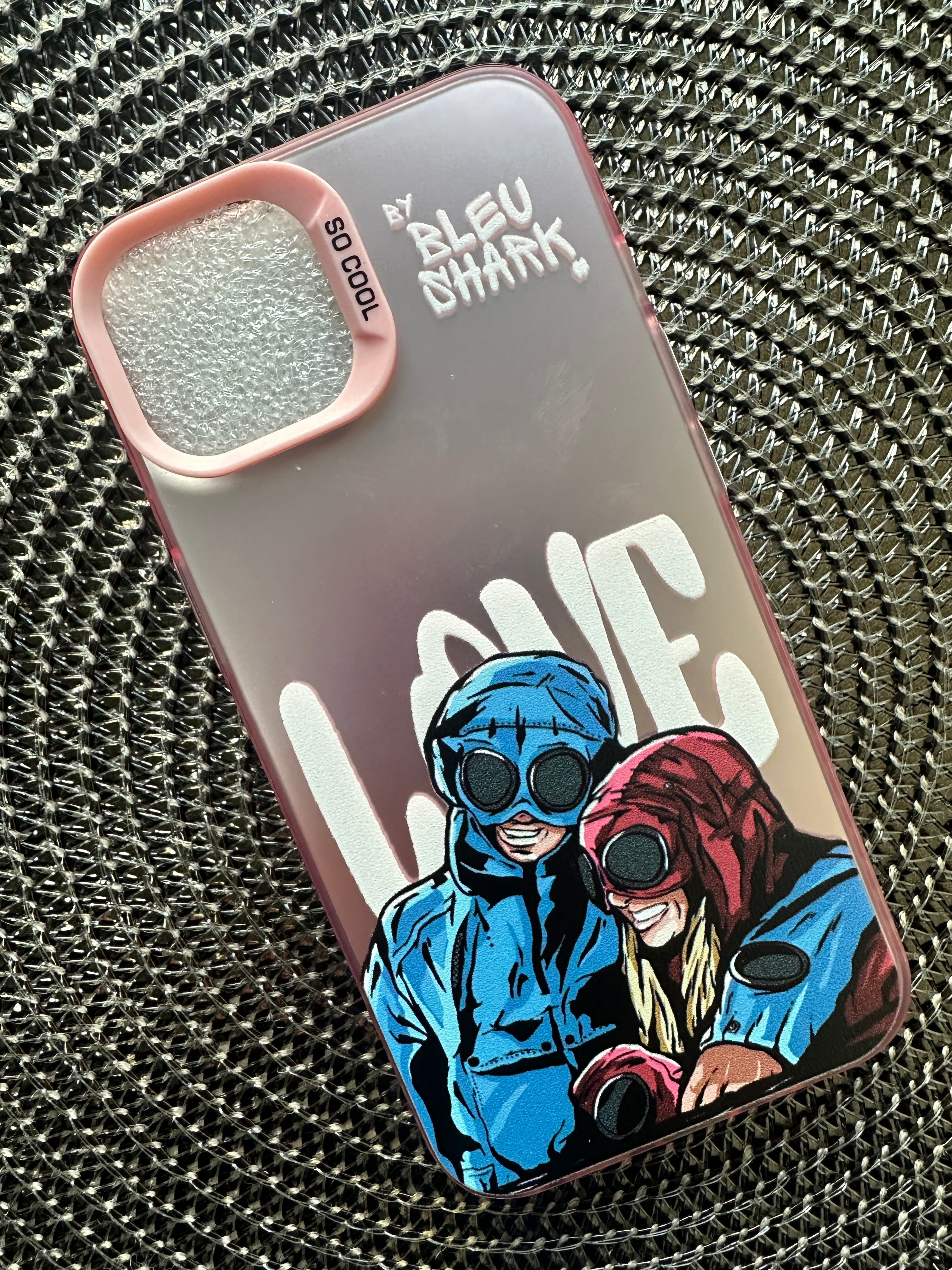 Coque bleushark rose #1